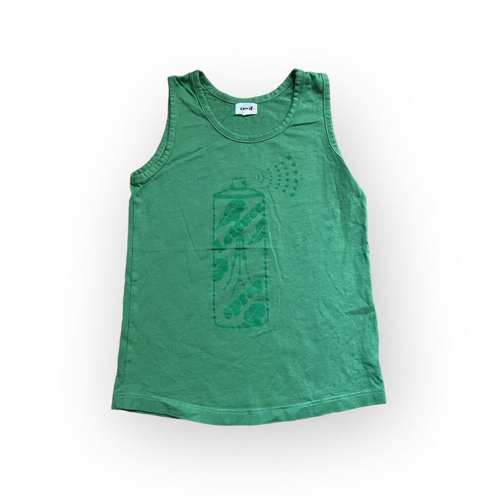Oeuf Lettuce Spray Graphic Tank